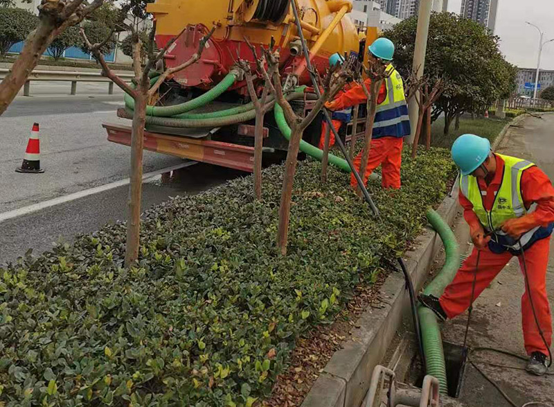 汝城市政管道清淤